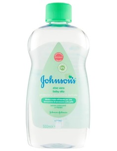 Johnson's Baby Olio 500ml - Aloe Vera - Idratante